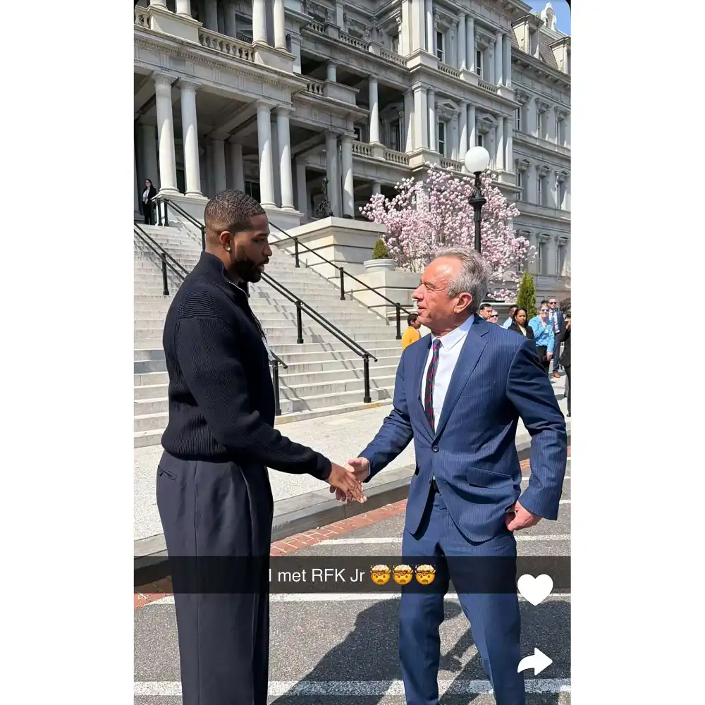 Tristan Thompson Pics With JD Vance and RFK Jr 2