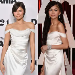 Zendaya Rewears White Dress From 2015 Oscars at 'The Drama' LA Premiere