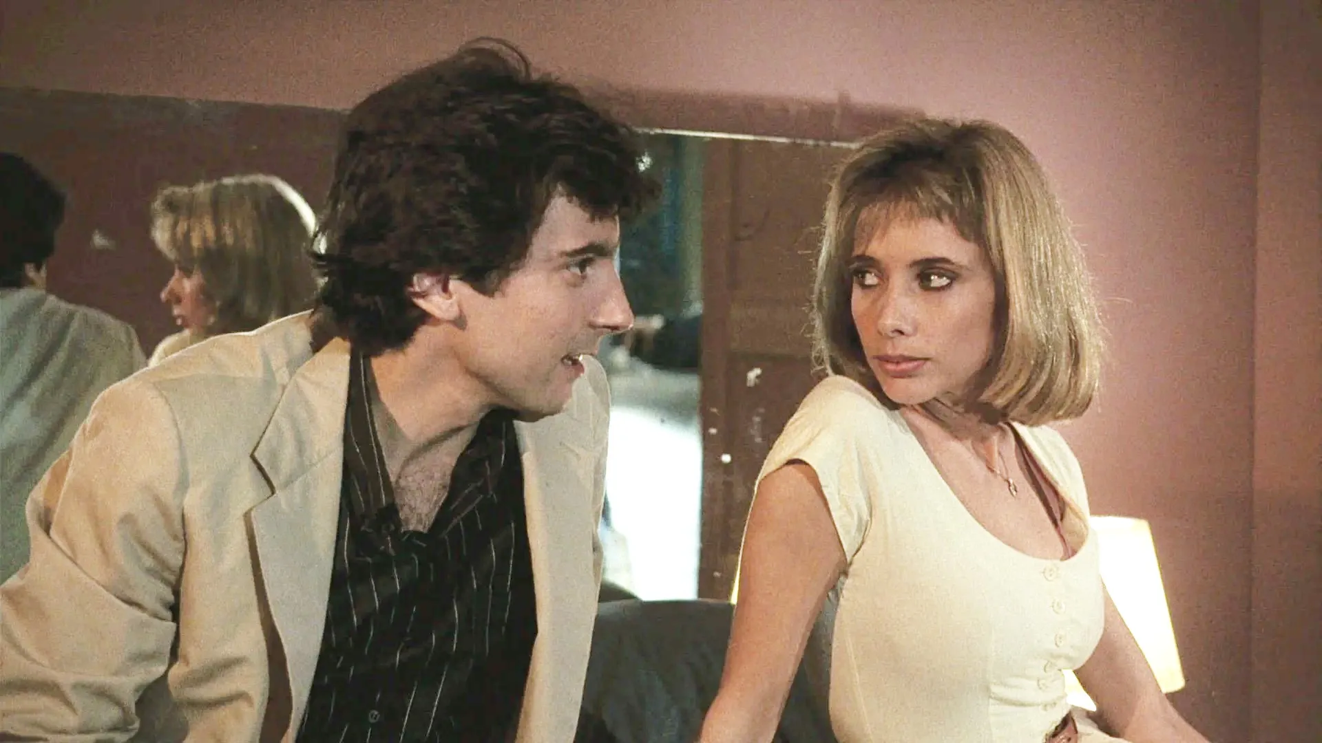 Griffin Dunne and Rosanna Arquette in After Hours