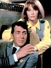 Dean Martin and Jaqueline Bisset in Airport