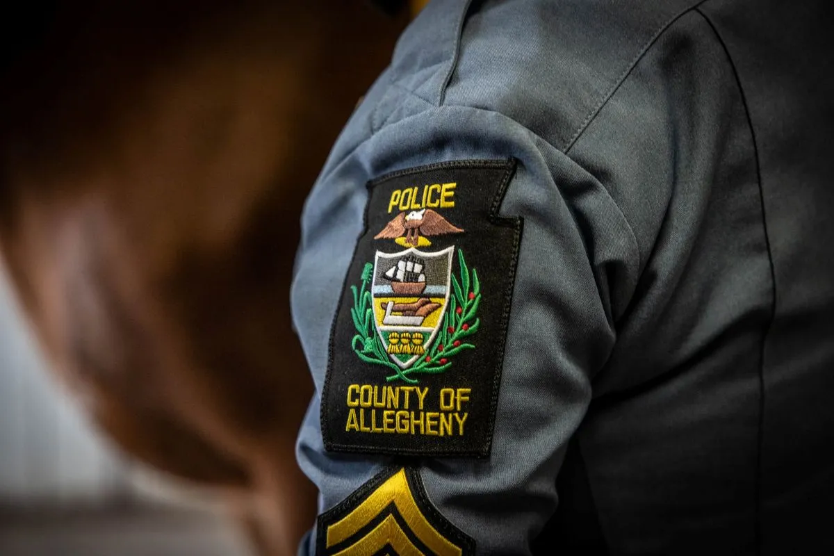 An Allegheny County Police officer