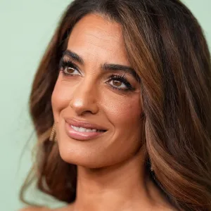 Amal Clooney at the "Jay Kelly" premiere during the 63rd New York Film Festival at Alice Tully Hall on September 29, 2025 in New York, New York. (Photo by John Nacion/Variety via Getty Images)