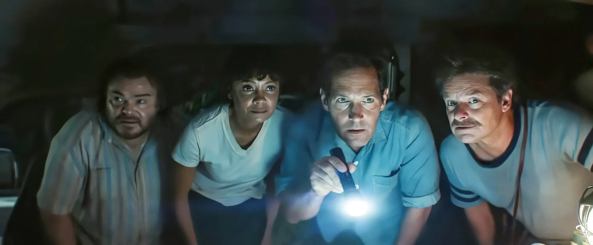 Jack Black, Thandiwe Newton, Paul Rudd and Steve Zahn in Anaconda