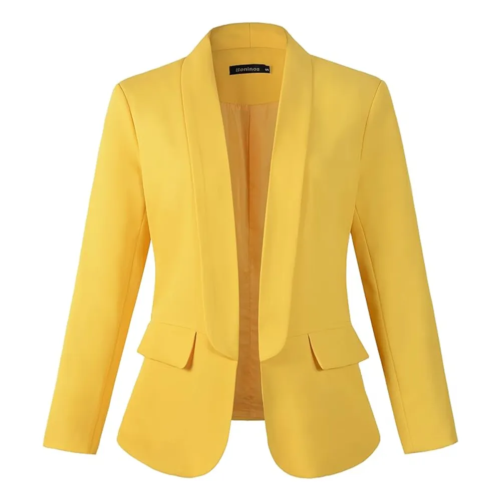 Beninos Long Sleeve Blazer Jacket 