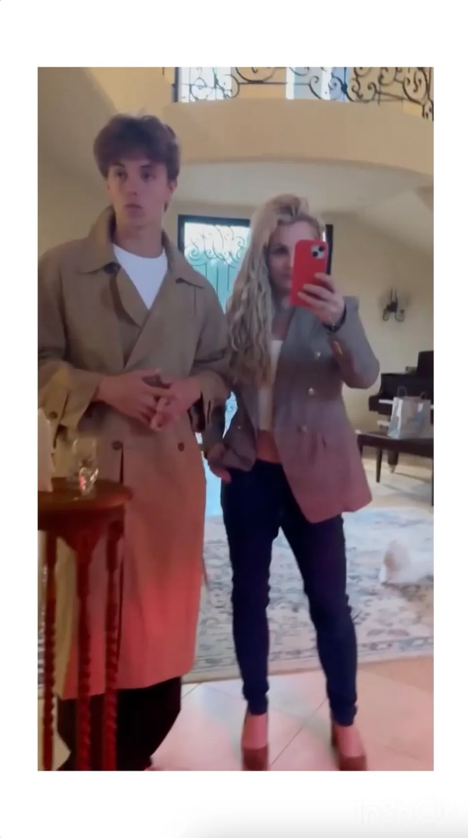 Britney Spears and Son Jayden