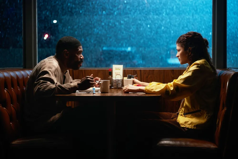 Colman Domingo and Zendaya in Euphoria season 3