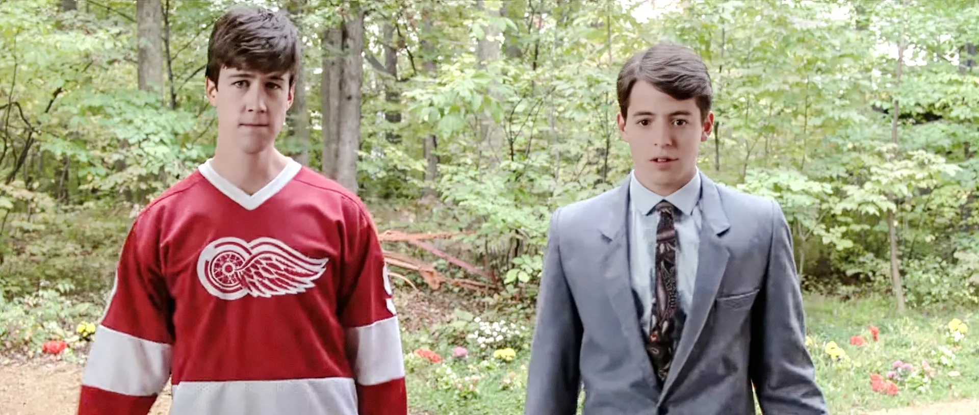 Alan Ruck and Matthew Broderick Ferris Bueller's Day Off