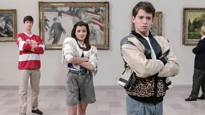 Alan Ruck, Mia Sara and Matthew Broderick in Ferris Bueller's Day Off