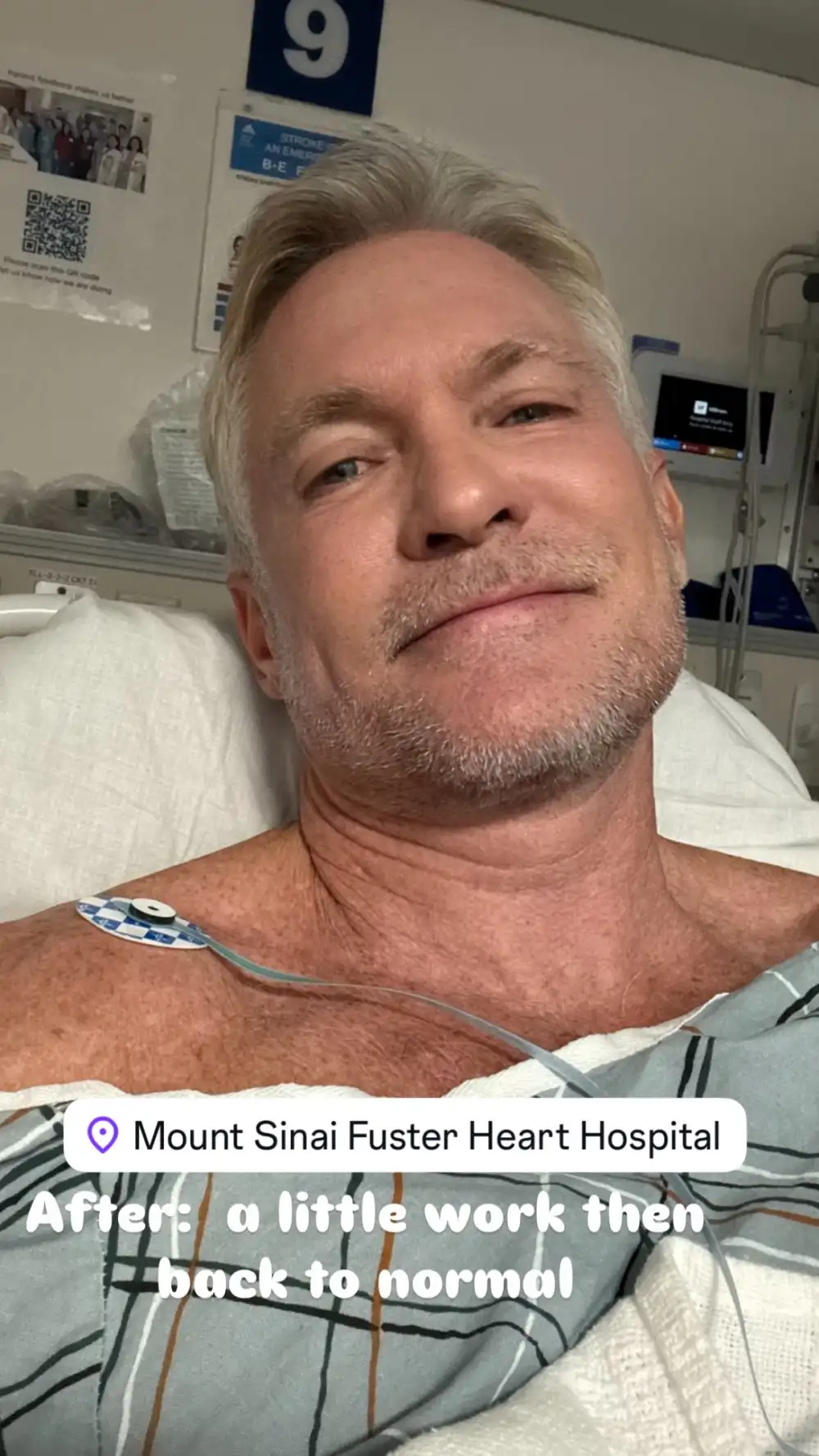 Good Morning America Sam Champion Shares Health Update After Being Hospitalized for Heart Procedure