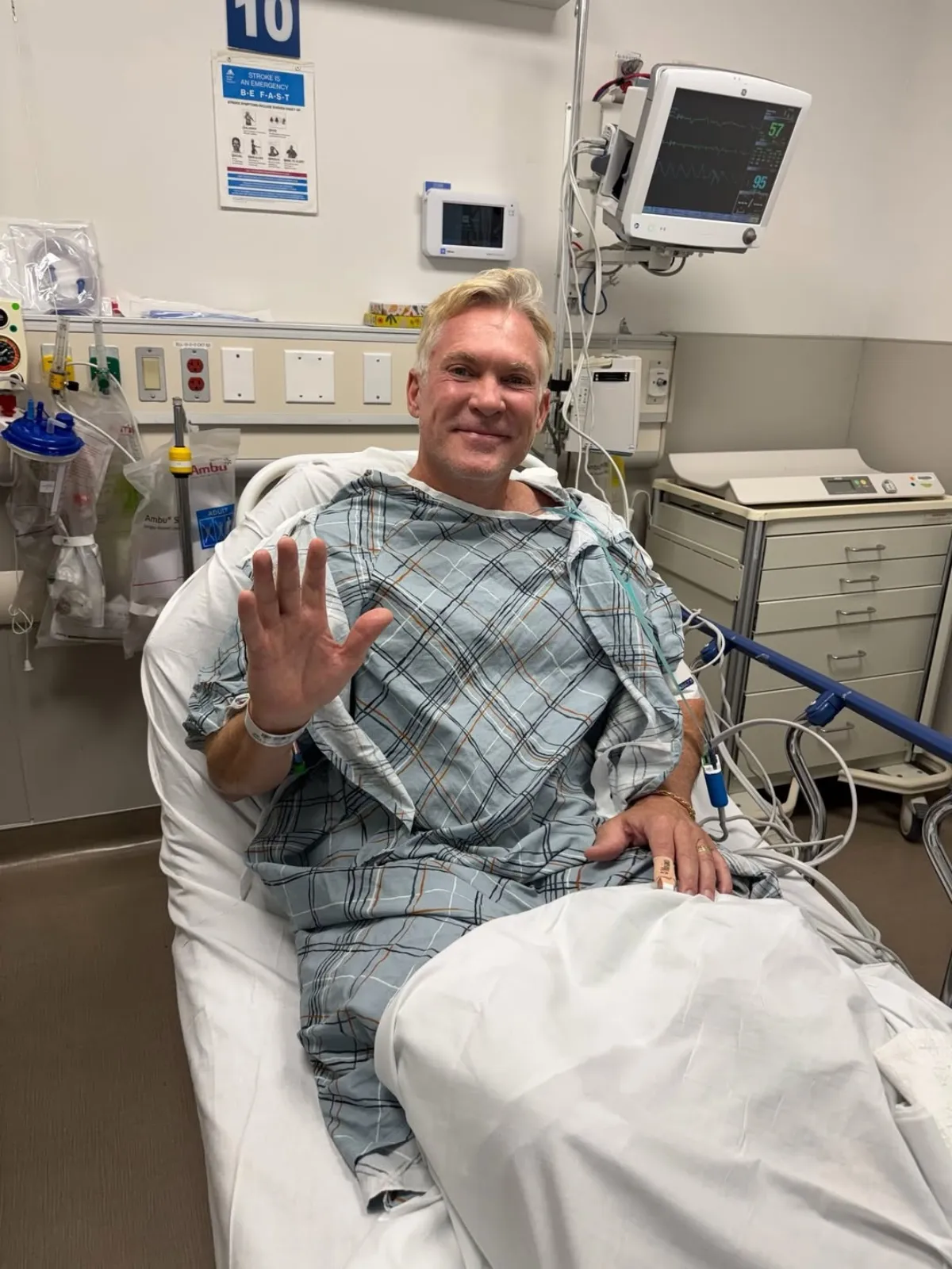 Good Morning America Sam Champion Shares Health Update After Being Hospitalized for Heart Procedure