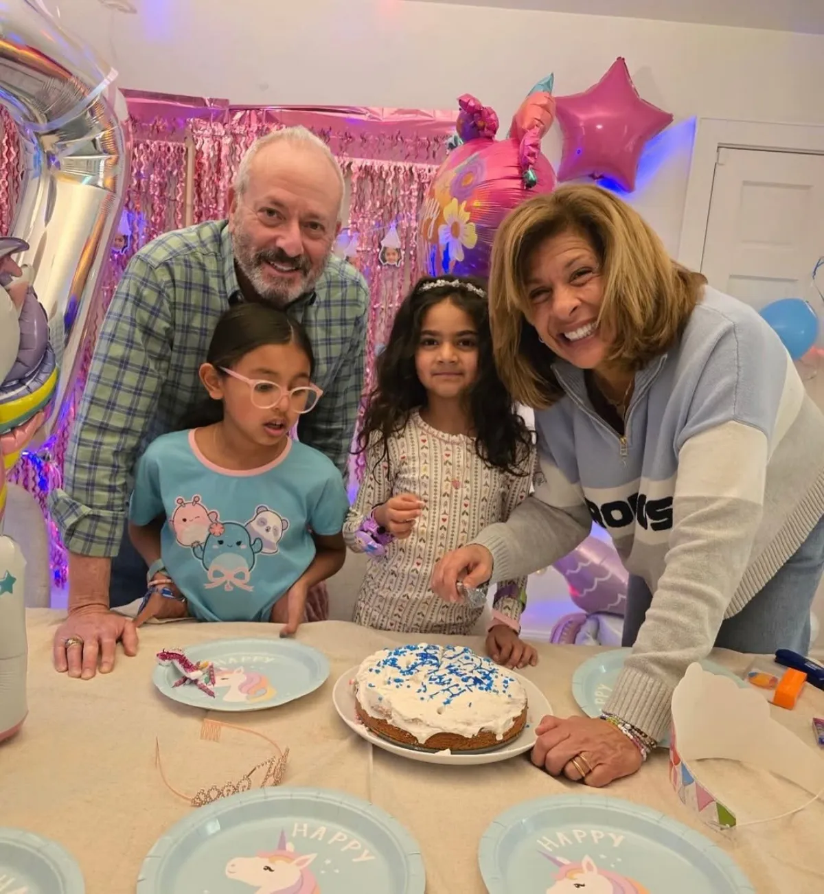 Hoda Kotb Celebrates Ex-Fiance Joel Schiffman Birthday With Their Daughters