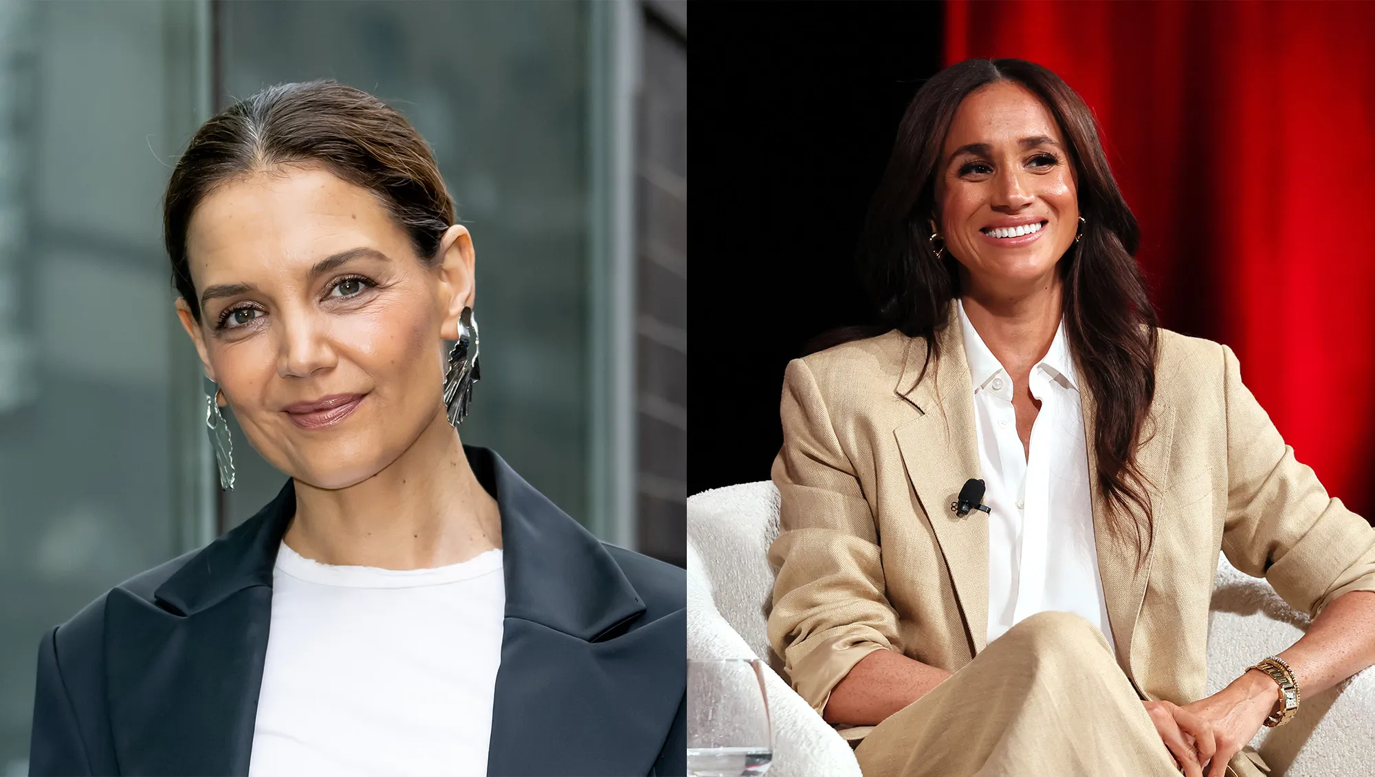 Katie Holmes and Meghan Markle