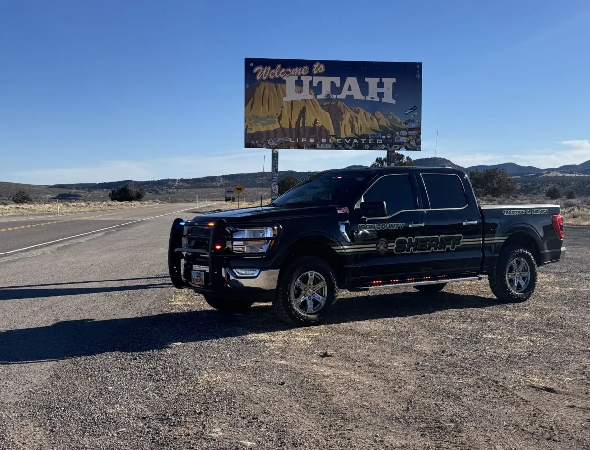 An Iron County Sheriff's Office vehicle