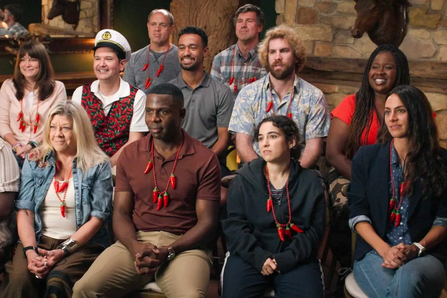 The cast of Jury Duty Presents Company Retreat