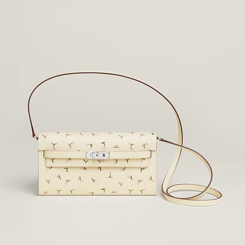 Hermès Kelly Classique To Go Wallet Tulipe