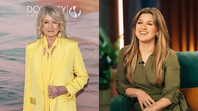Martha Stewart and Kelly Clarkson