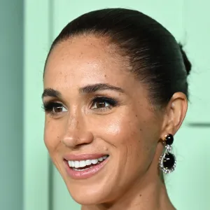 Meghan, Duchess of Sussex at the 2026 Fifteen Percent Pledge Fundraising Gala held at Paramount Studios on February 07, 2026 in Los Angeles, California. (Photo by Gilbert Flores/Variety via Getty Images)