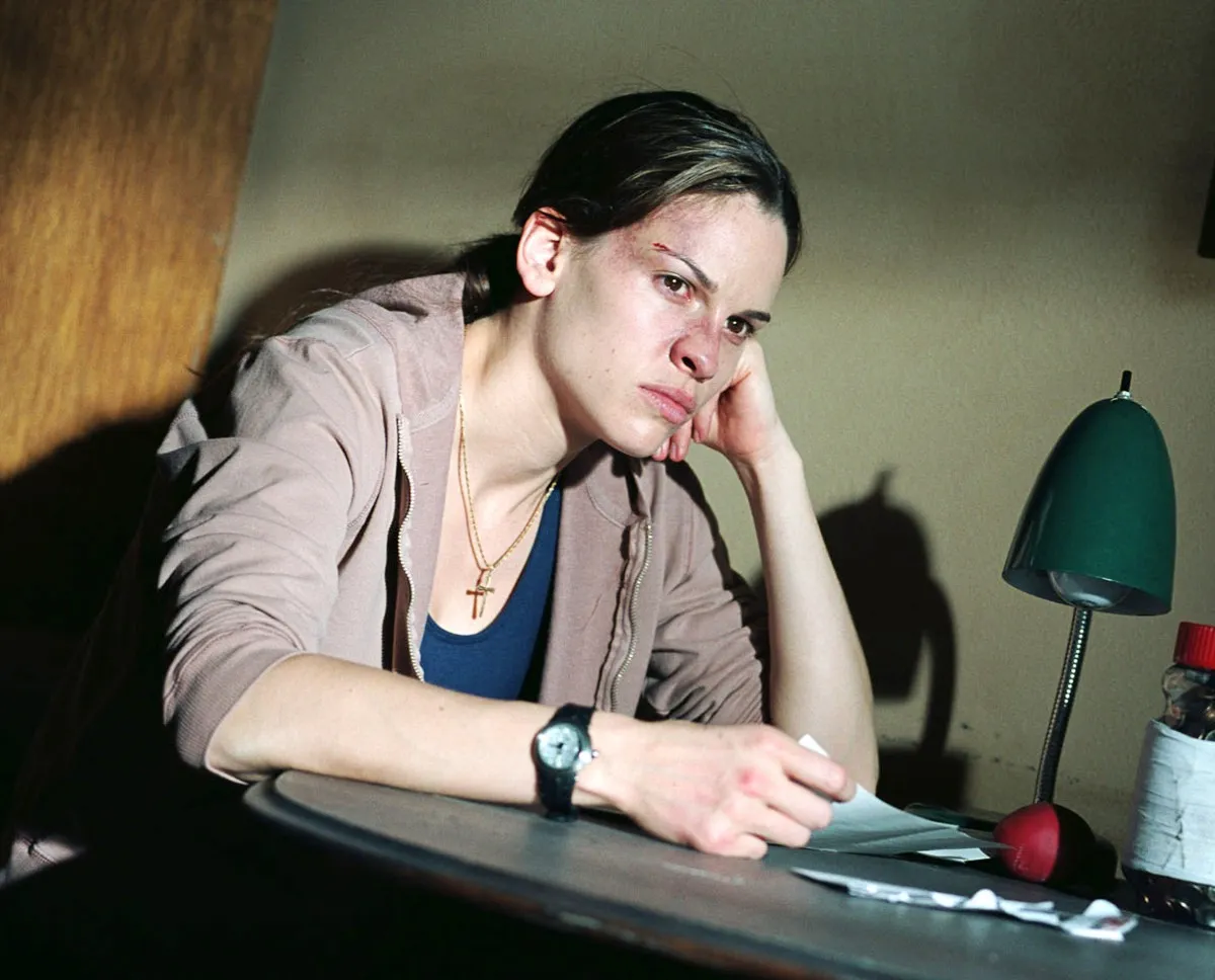 Hilary Swank in Million Dollar Baby