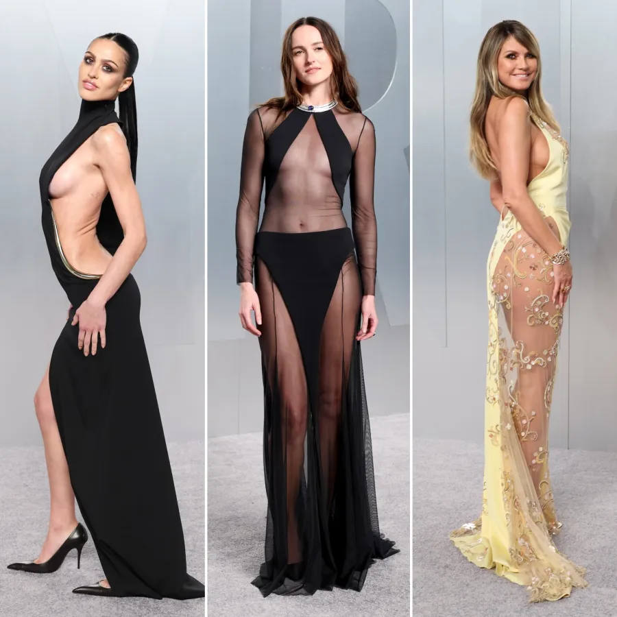 The Steamiest Naked Dresses at the 2026 Vanity Fair Oscars Party: Amelia Gray Hamlin, More