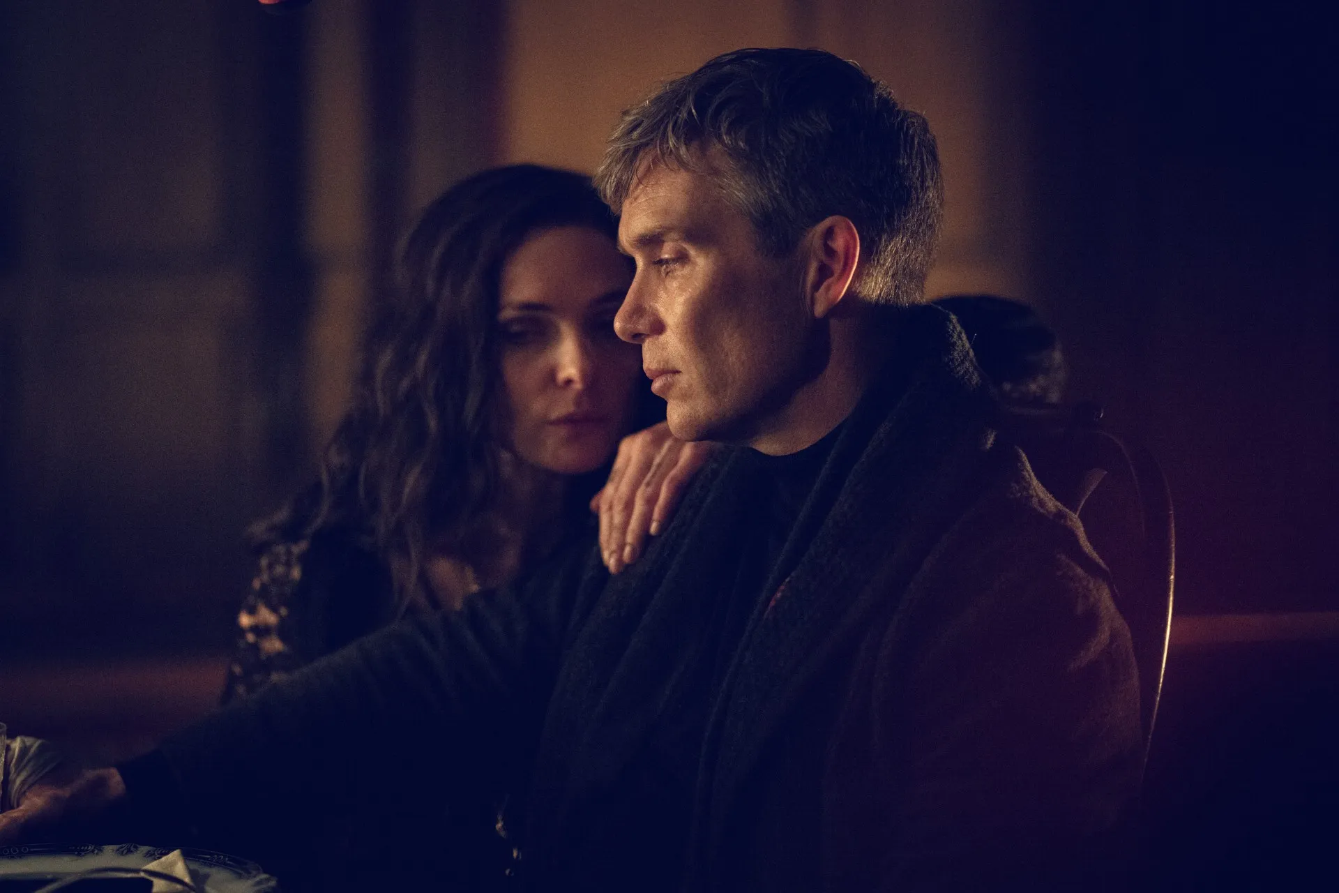 Rebecca Ferguson and Cillian Murphy in Peaky Blinders: The Immortal Man