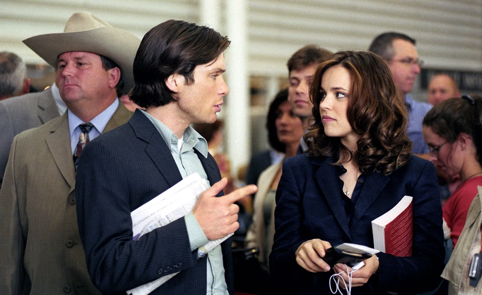 Cillian Murphy and Rachel McAdams in Red Eye