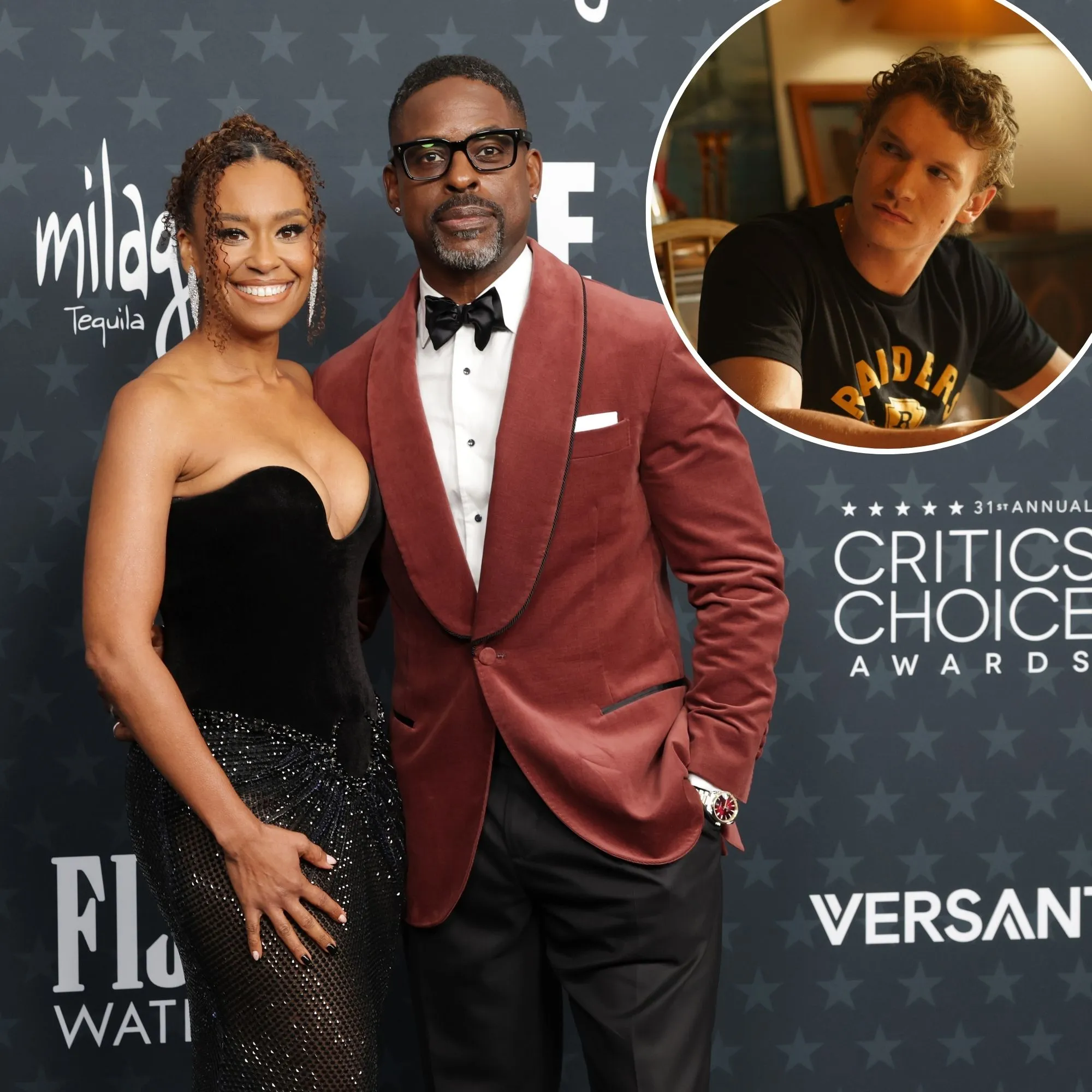 Ryan Michelle Bathe and Sterling K. Brown