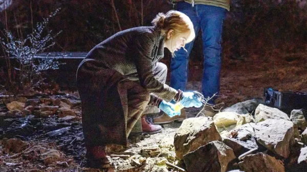 Bobby Cannavale and Nicole Kidman in Scarpetta