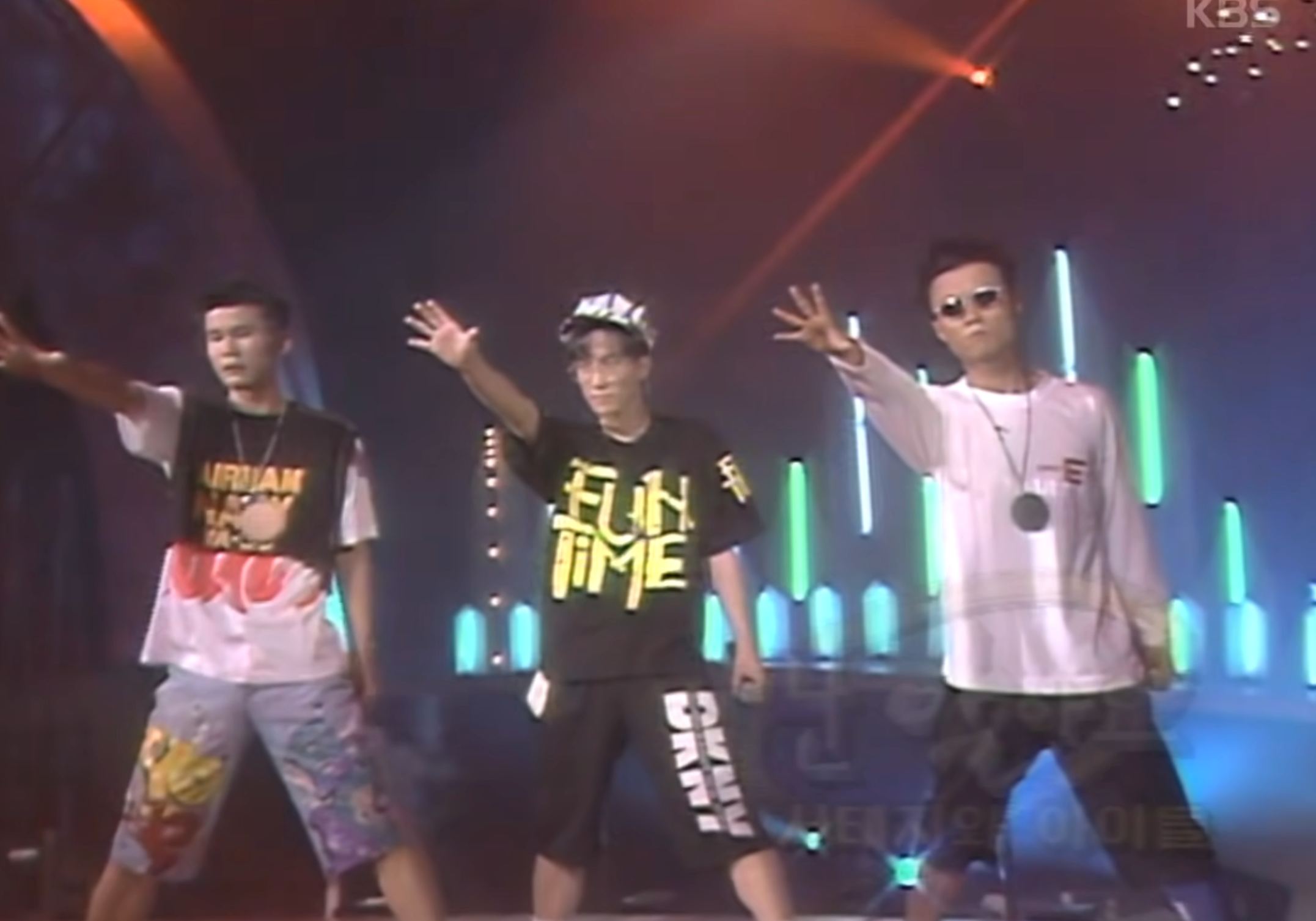 Seo Taiji and Boys performing their 1992 song, “I Know.”