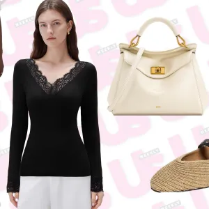 Levis Jeans, Black top, JW pei cream Bag, Kendra Scott necklace and Madewell flats