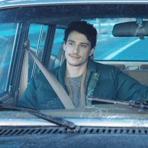 Adam DiMarco and Camila Morrone in Something Very Bad is Going to Happen