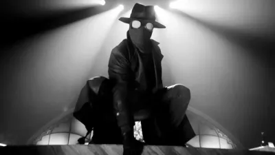 Nicolas Cage in Spider-Man Noir