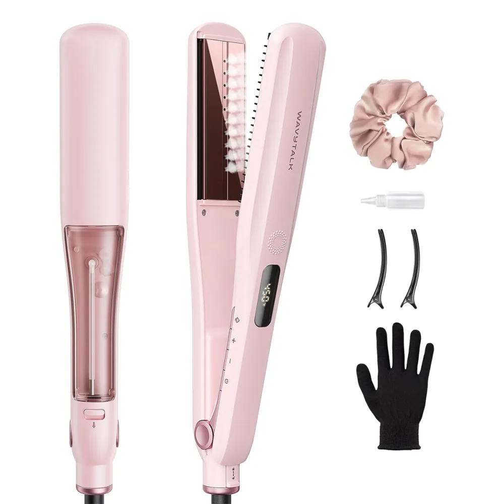 Wavytalk Steam Sesh Steam Hair Straightener&nbsp;
