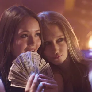 Katie Chang and Taissa Farmiga in The Bling Ring