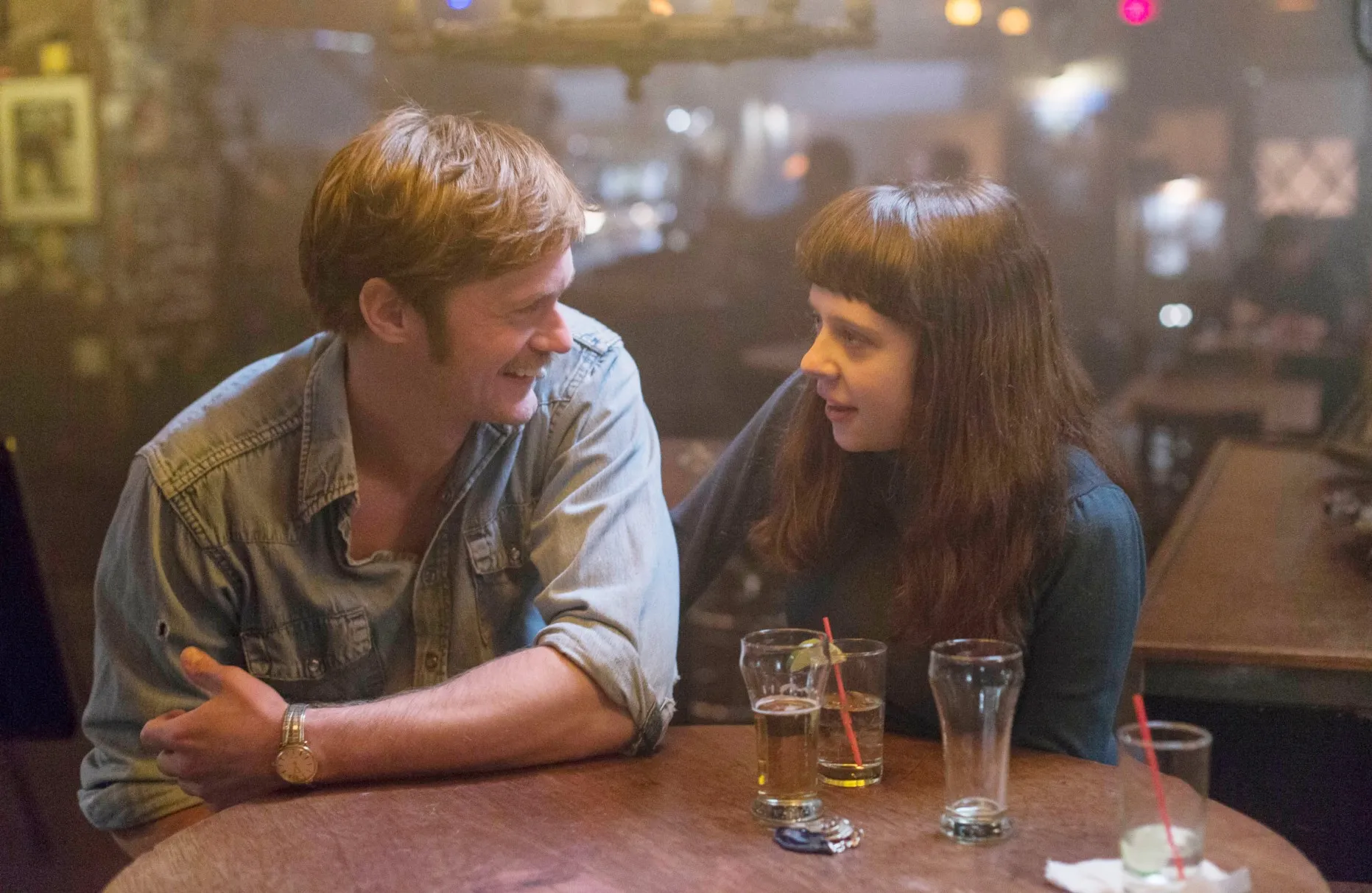 Alexander Skarsgard and Bel Powley in The Diary of a Teenage Girl