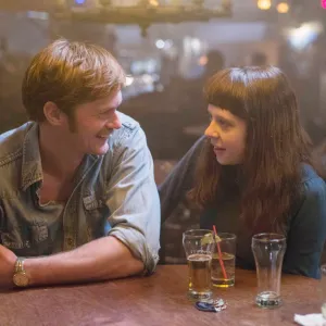 Alexander Skarsgard and Bel Powley in The Diary of a Teenage Girl