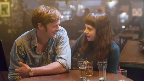 Alexander Skarsgard and Bel Powley in The Diary of a Teenage Girl