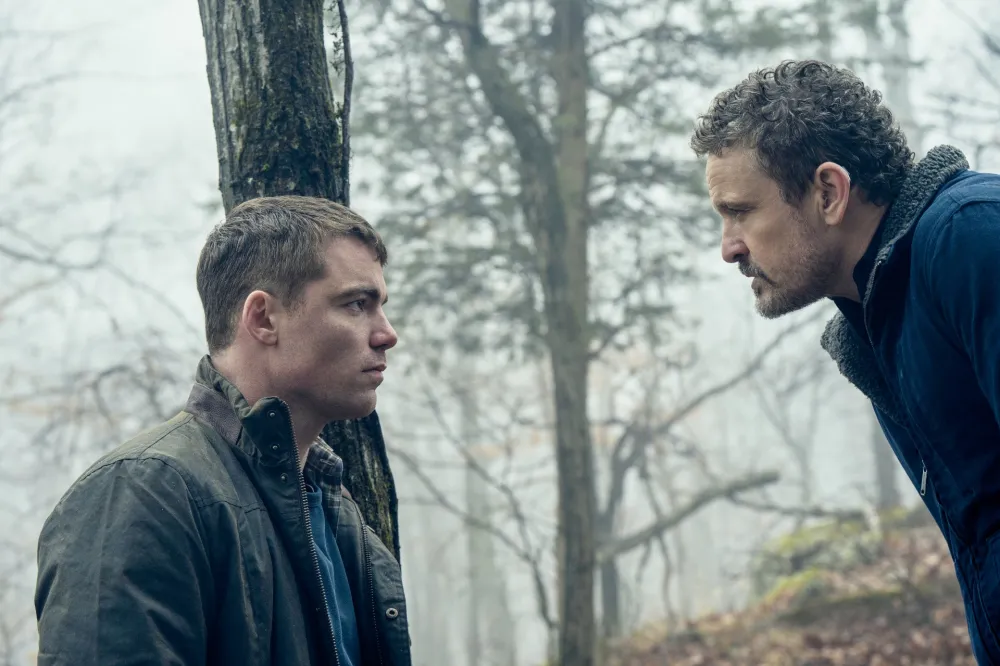 Gabriel Basso and David Lyons in The Night Agent season 3