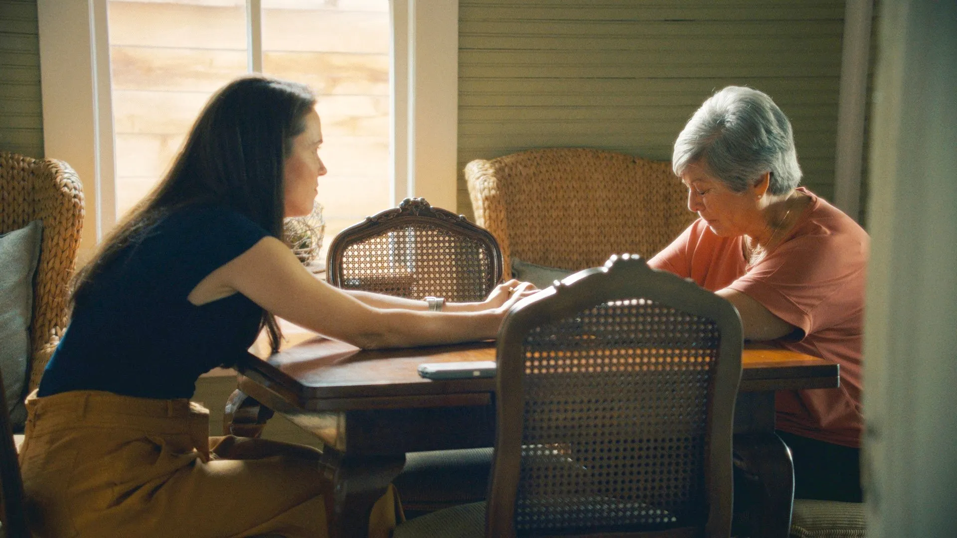 Sonora Thomas and Barbara Ayers Wilson in The Yogurt Shop Murders