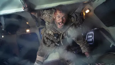 Alan Ritchson in War Machine