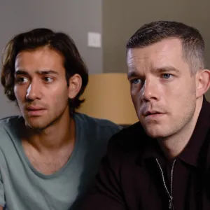 Maxim Baldry and Russell Tovey in Years and Years