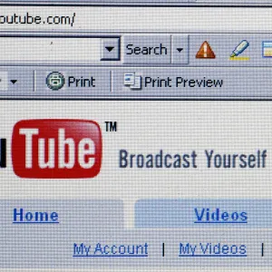 UNSPECIFIED - OCTOBER 10: In this photo illustration the YouTube website is dispayed on October 10, 2006. Google has bought YouTube, the popular online video website where users can upload and watch videos for free, for $1.65billion dollars. (Photo Illustration by Jeff J Mitchell/Getty Images)