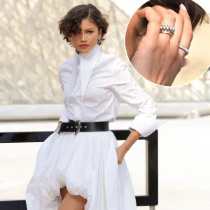 Zendaya Fuels Tom Holland Marriage Rumors With Gold Ring