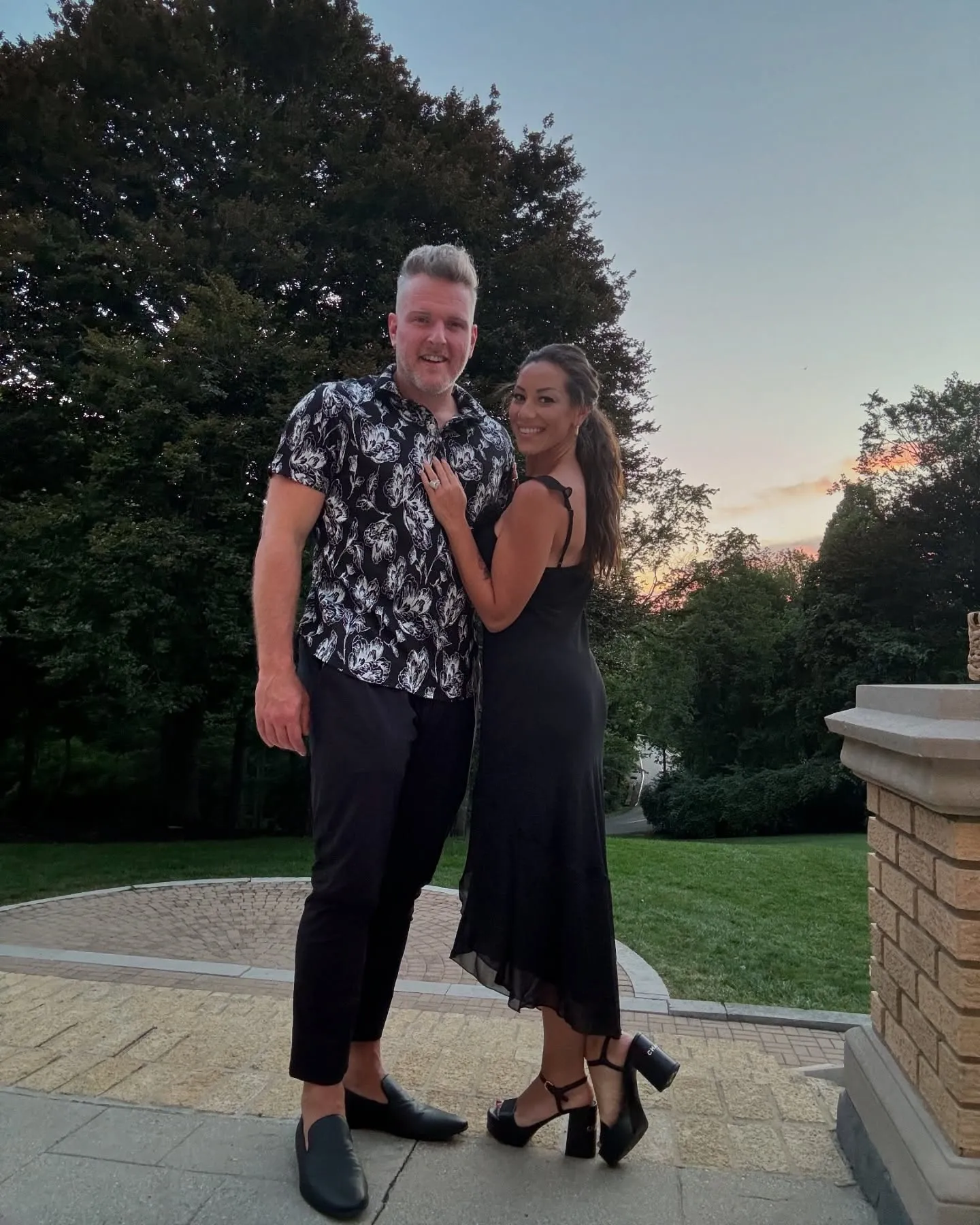 Pat McAfees Wife Thanks Jelly Roll for Slamming Husband Through a Table