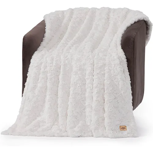 Ugg Adalee Faux Fur Throw Blanket