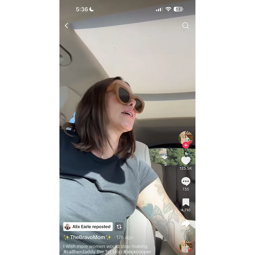 Alix Earle Reposts Video Calling Alex Cooper the Grim Reaper 2