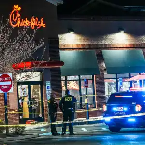 At Least 1 Dead 6 Injured in N.J Chick fil A Shooting Masked Man Seen Fleeing Scene