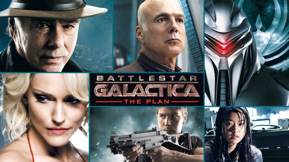 The cast of Battlestar Galactica: The Plan