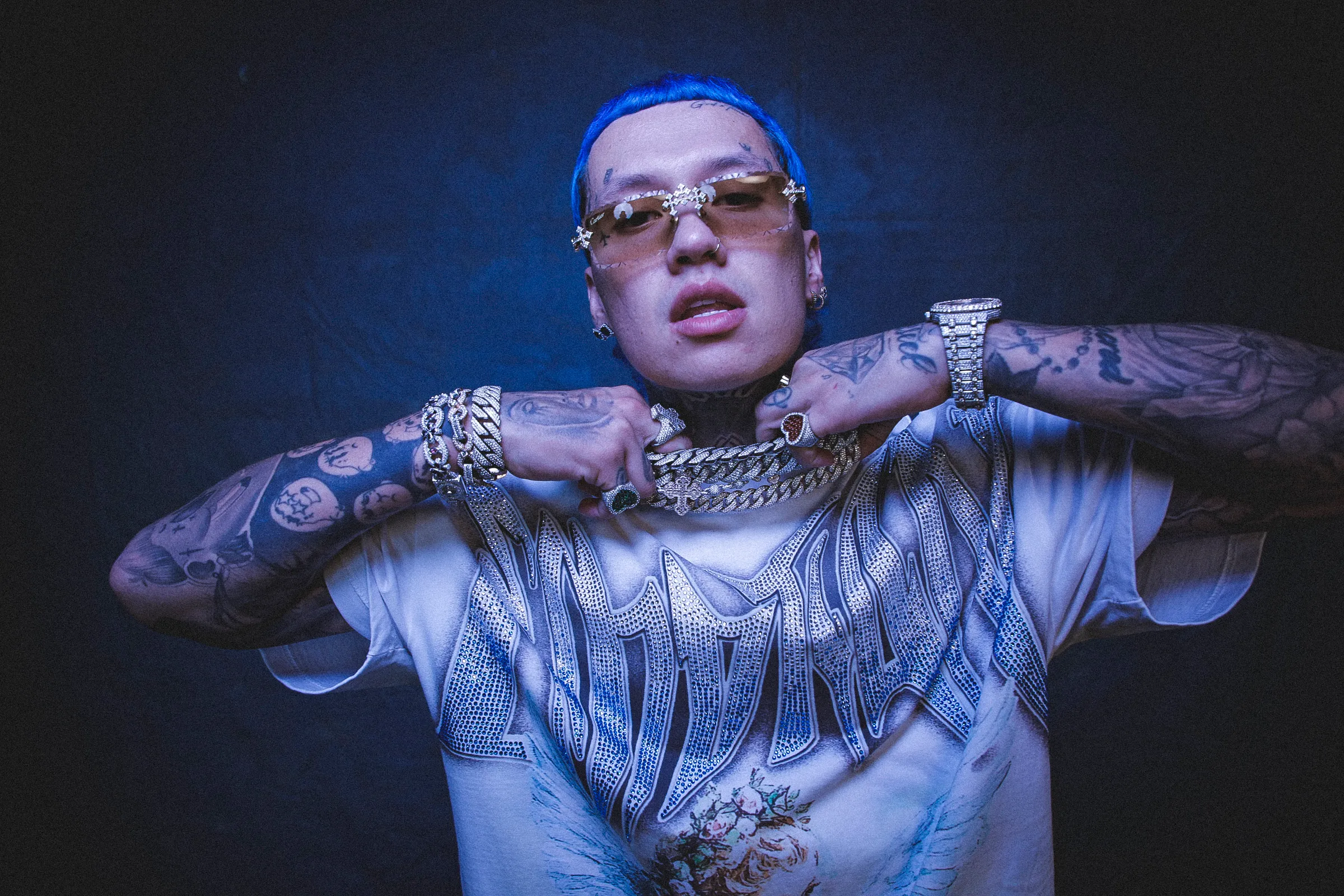 Blessd, músico colombiano de trap