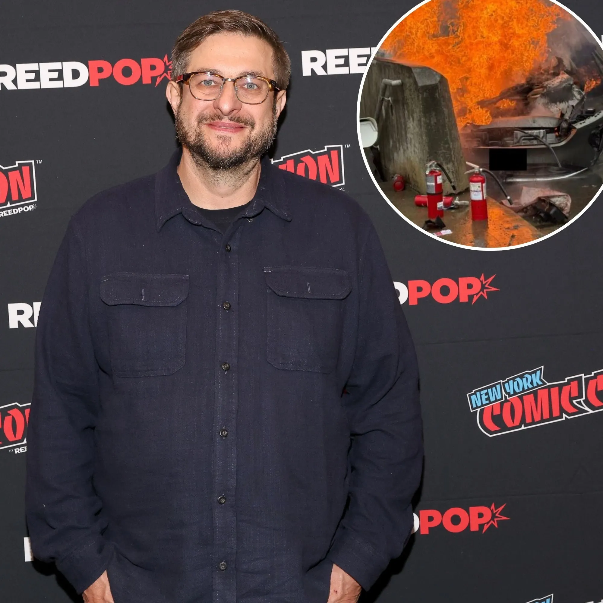 Bobs Burgers Star Eugene Mirman Pulled from Burning Car Crash Wreckage 3