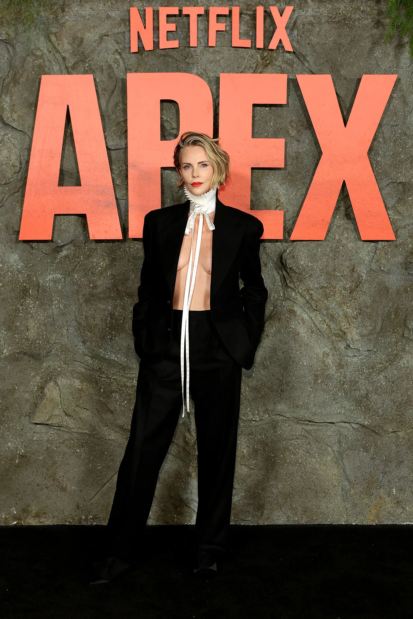 Charlize Theron Apex New York Premiere Hot Pics